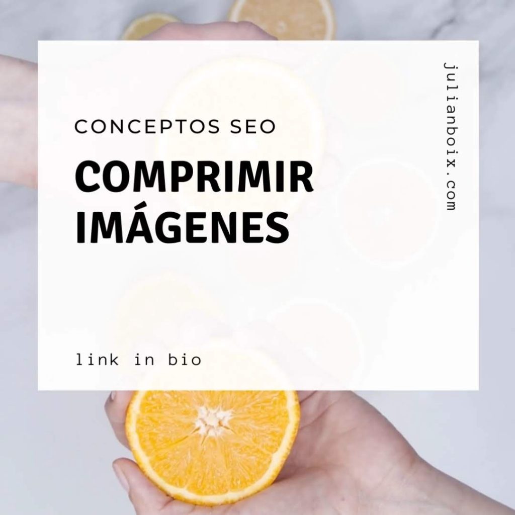 comprimir imagenes seo